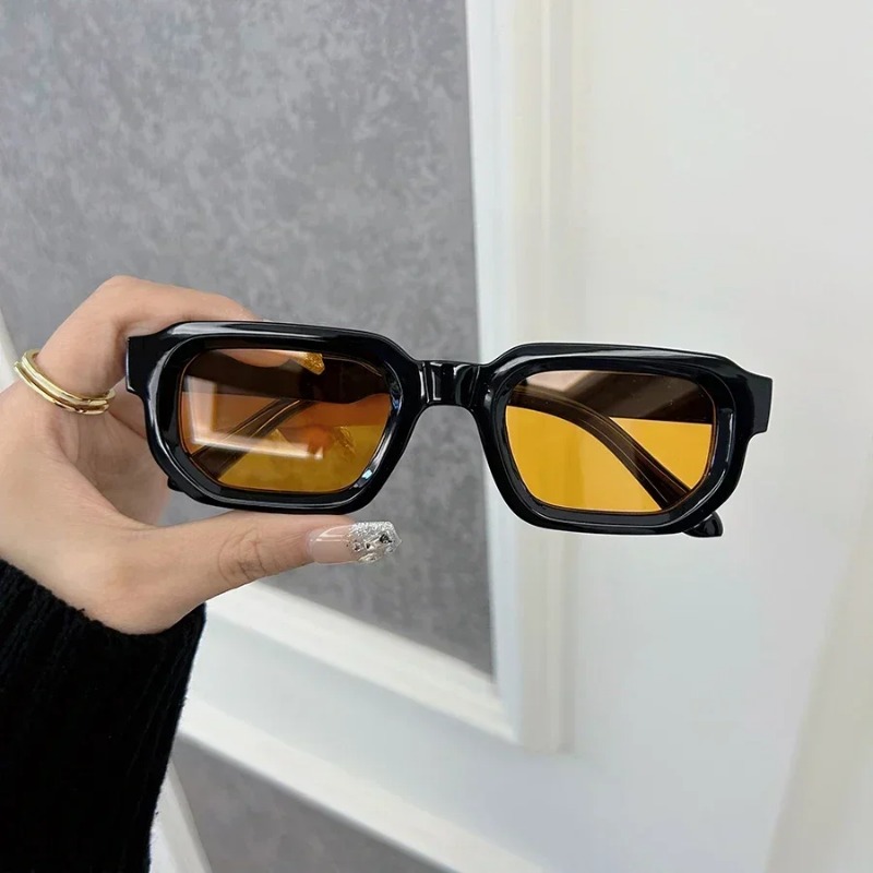 Designer Sunglasses - Роскошные прямоугольные солнцезащитные очки для женщин