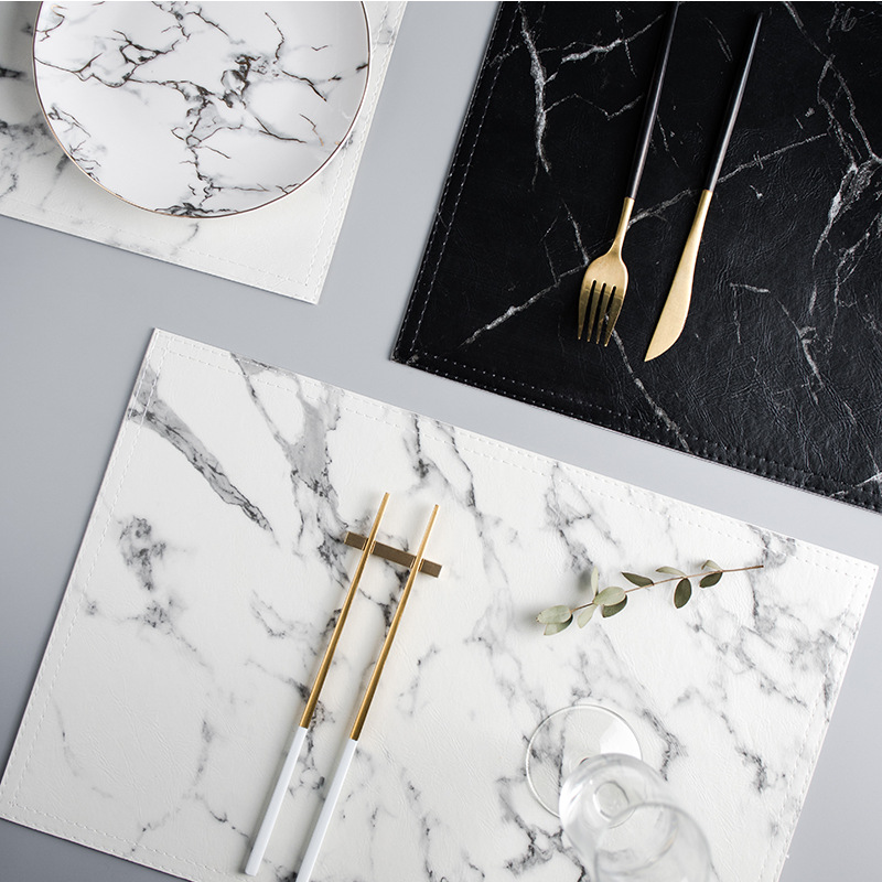 Marble Coaster Set - Роскошная термоизоляционная подставка для посуды из