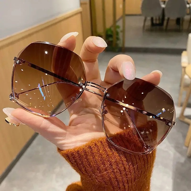 Sunglasses Uv400 - Солнцезащитные очки в стиле ретро, модный