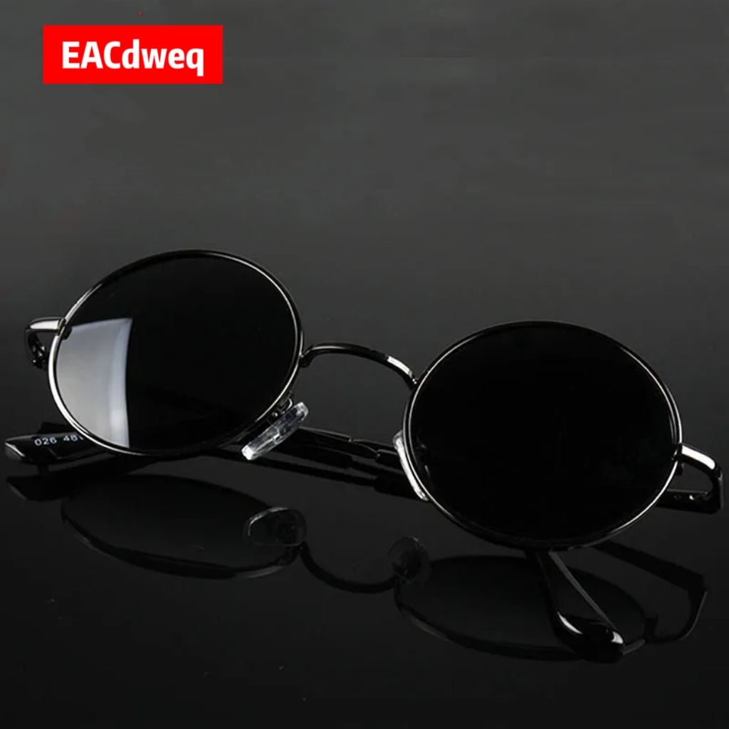 Designer Sunglasses - Ретро-винтажные круглые солнцезащитные очки для мужчин