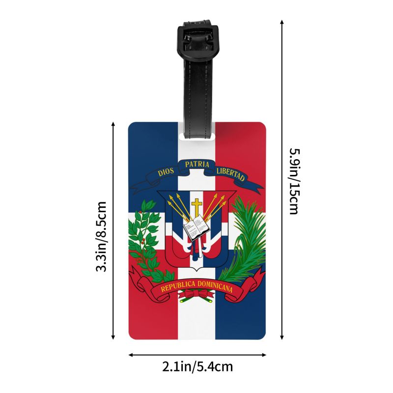 Бирка для багажа с флагом Доми – обзор и цена Travel Luggage Set