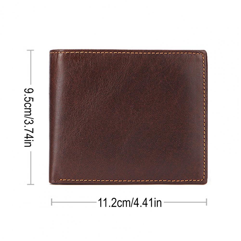 Винтажный держатель для карт с – обзор и цена Leather Wallet Men