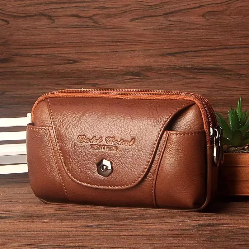 Мужская сумка-кошелек из натур – обзор и цена Leather Wallet Men