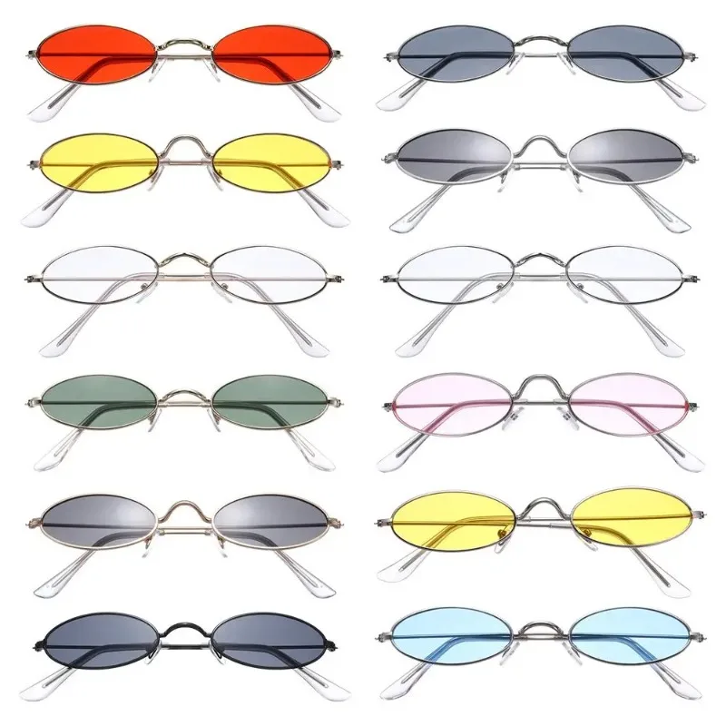 Новые ретро-очки в форме овала – обзор и цена Sunglasses Uv400