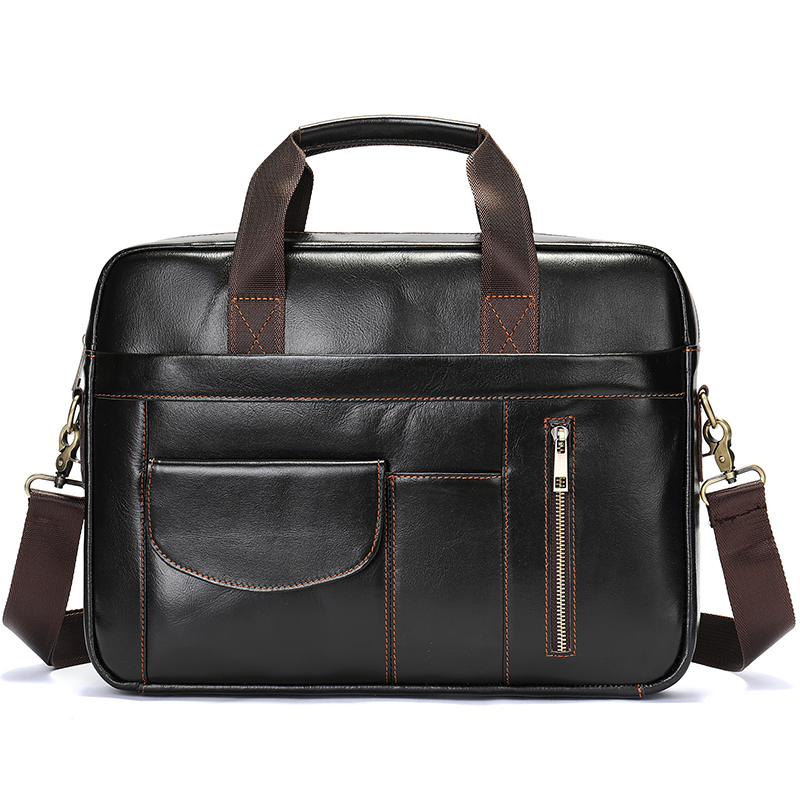 Винтажный портфель из натураль – обзор и цена Leather Briefcase