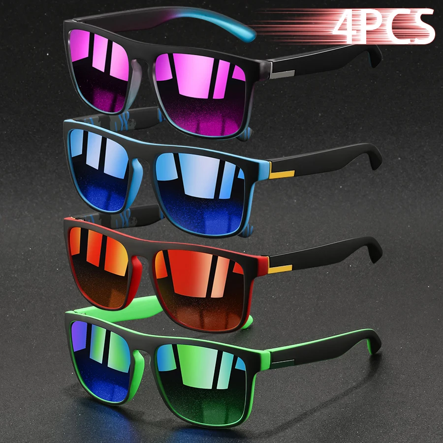 1/4 шт. Модные винтажные квадр – обзор и цена Sunglasses Uv400